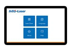 portable 100W laser cleaning metal machine