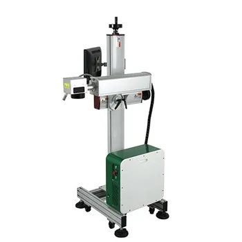 20W 30W 50W فلائنگ فائبر لیزر مارکنگ مشین فاسٹ مارکنگ لائن